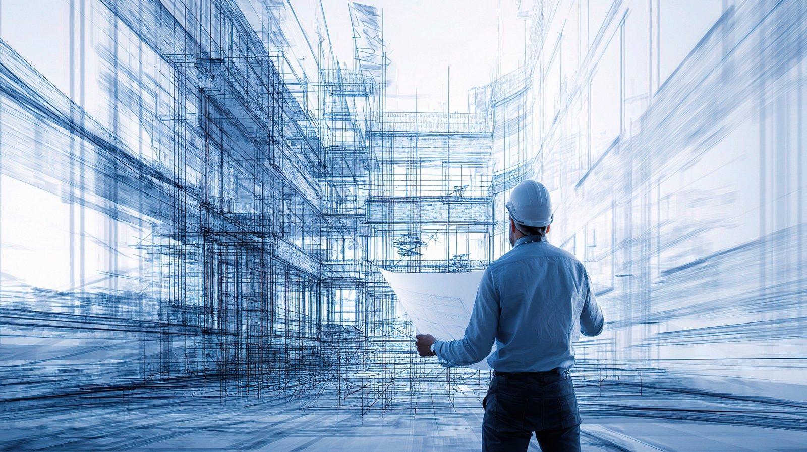 Construction site background